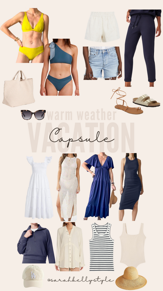Warm Weather Vacation Capsule