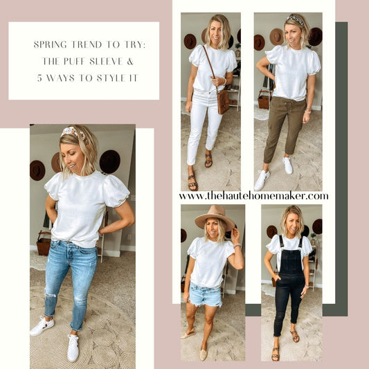 5 Ways To Wear A Puff Sleeve  Sweatshirt