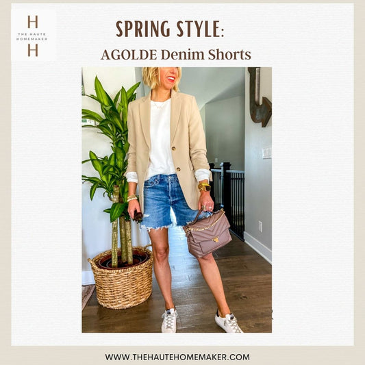 My Favorite Denim Shorts: AGOLDE Fit Guide