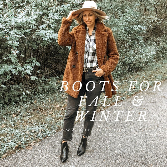 Closet Essentials Series: Boots For Fall & Winter