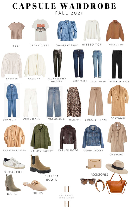 Fall Capsule: Staple Pieces To Wear in 2021