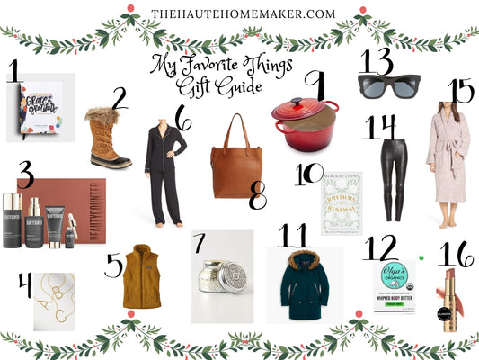 My Favorite Things Gift Guide