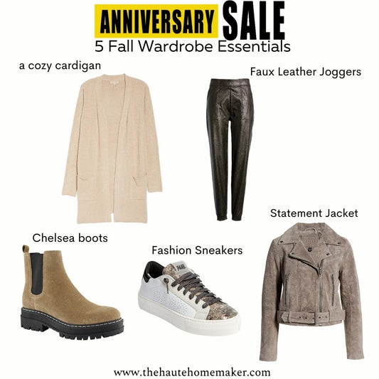 Build A Fall Capsule w/ 5  Wardrobe Essentials