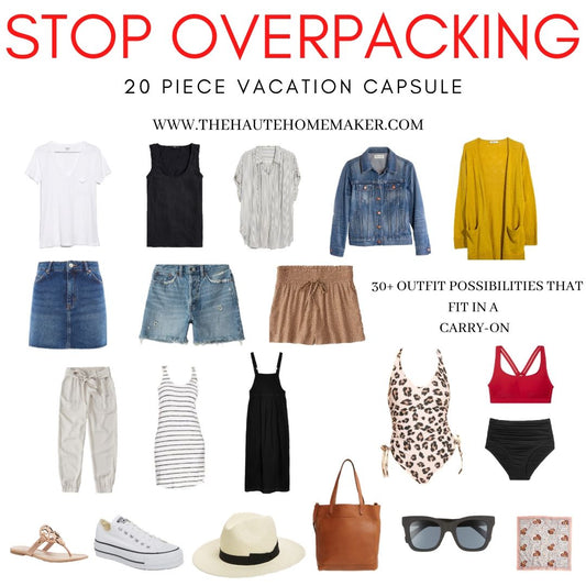 Minimalist Travel Wardrobe: What To Pack