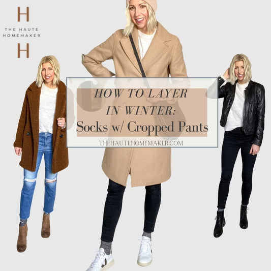 How To Wear Socks with Cropped Pants